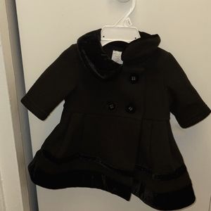 Baby girl peacoat